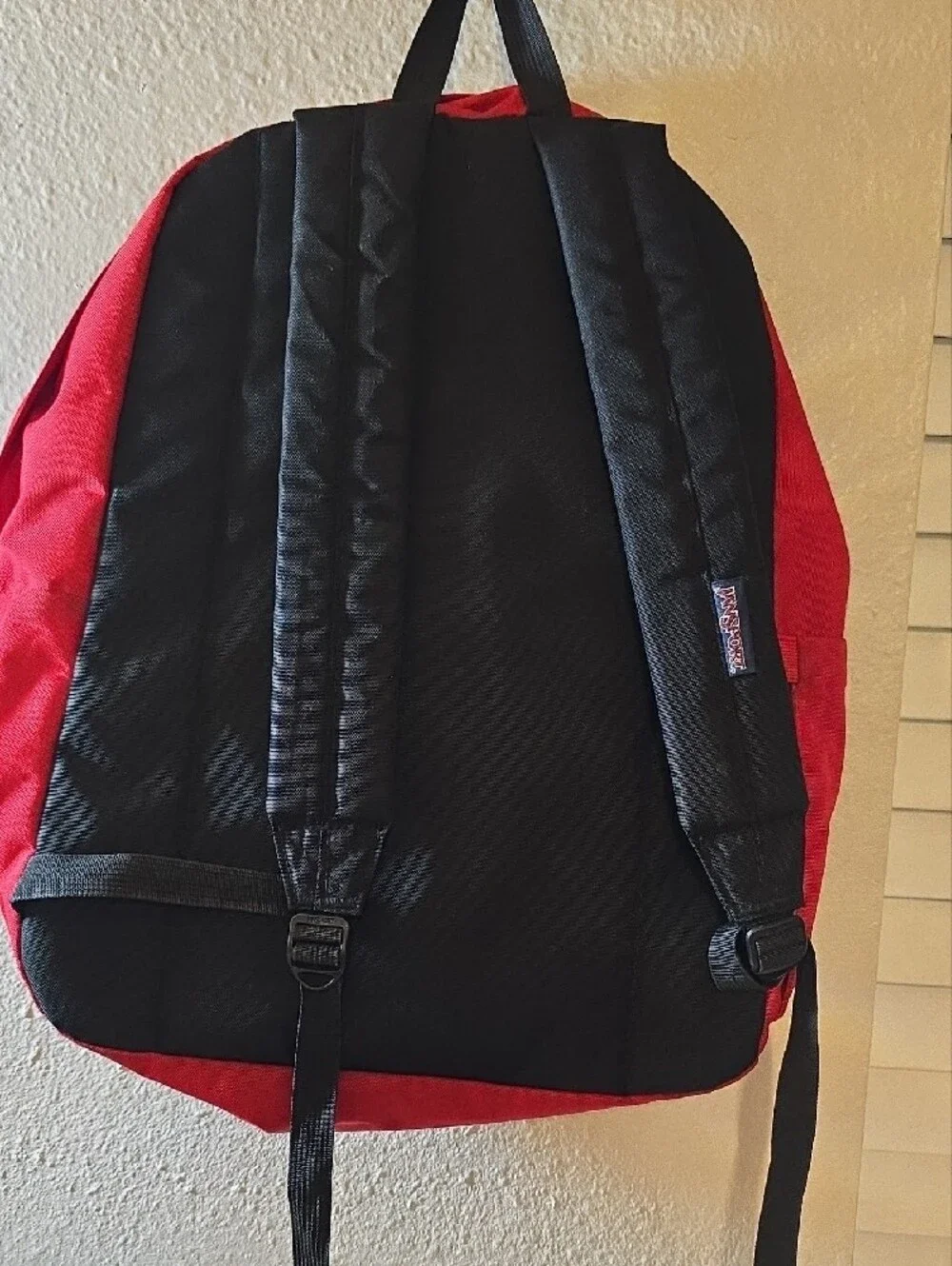 Jansport Red Everyday Backpack with Front Pocket